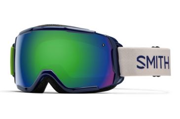 Image of Suncloud Polarized Optics Grom Youth Goggle-Midnight Brighton-Green Sol-X Mirror