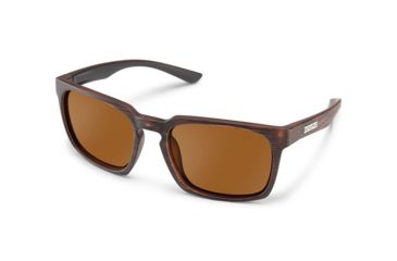 Image of Suncloud Polarized Optics Hundo, Color - Burnished Brown, Lens Color - Polarized Br, 20233409Q56HB