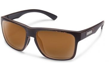 Image of Suncloud Polarized Optics Rambler Sunglasses-Blackened Tortoise-Brown