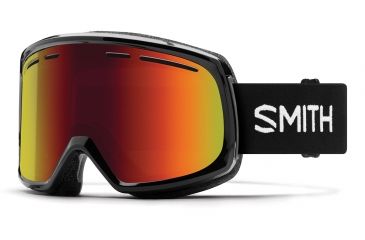 Image of Suncloud Polarized Optics Range Goggles-Black-Red Sol-X Mirror