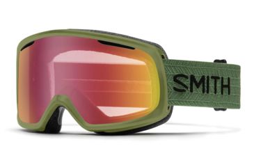Image of Suncloud Polarized Optics Riot Goggle-Olive-Red Sensor Mirror