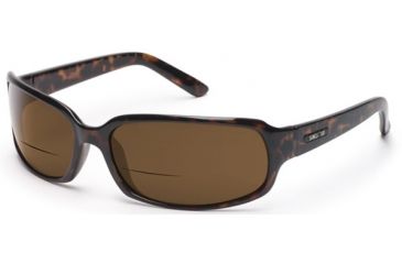 Image of Suncloud Uptown Sunglasses, Tortoise Frame, Brown Polarized Reader Lens