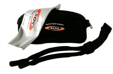 Image of Survival Optics Sunglasses Shields/Fluid Sunglasses,Black Frame,TAC 1.0 Polarized Lens 3861