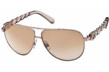 Image of Swarovski SK0003 Sunglasses - Shiny Pink Frame Color, Gradient Brown Lens Color