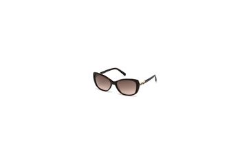 Image of Swarovski SK0124 Sunglasses - Dark Havana Frame Color