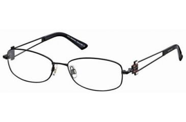Image of Swarovski SK5019 Eyeglass Frames - Shiny Black Frame Color