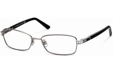 Image of Swarovski SK5027 Eyeglass Frames - Shiny Dark Ruthenium Frame Color