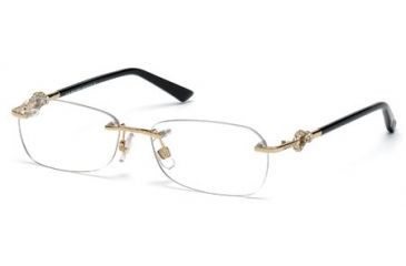 Image of Swarovski SK5053 Eyeglass Frames - Gold Frame Color