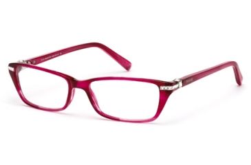 Image of Swarovski SK5081 Eyeglass Frames - Fuxia Frame Color