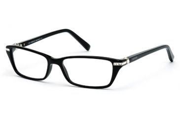 Image of Swarovski SK5081 Eyeglass Frames - Shiny Black Frame Color
