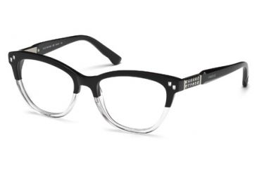Image of Swarovski SK5088 Eyeglass Frames - Black Frame Color