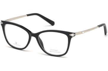 Image of Swarovski SK5284 Eyeglass Frames - Shiny Black Frame Color