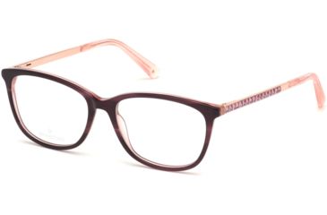 Image of Swarovski SK5308-F Eyeglass Frames - Bordeaux Frame, 53 mm Lens Diameter SK5308-F53071