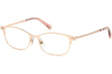 Image of Swarovski SK5318 Eyeglass Frames - Shiny Rose Gold Frame Color