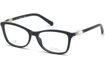 Image of Swarovski SK5336 Eyeglass Frames - Shiny Black Frame Color