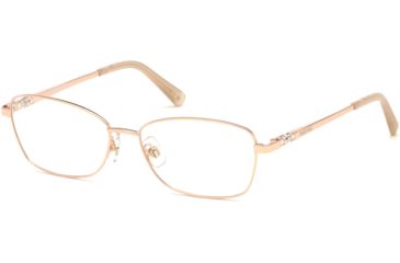 Image of Swarovski SK5337 Eyeglass Frames - Shiny Rose Gold Frame Color, Shiny Rose Gold Lens Color