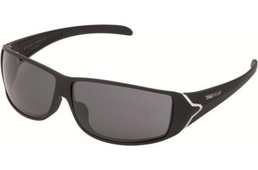 Image of Tag Heuer 9204 Bifocal Prescription Sunglasses, Polished Sand Black Frame Frame, Outdoor Grey Lens-9204-101BI