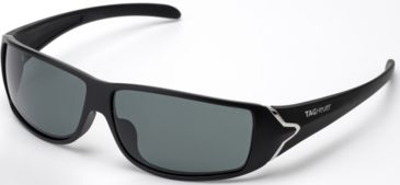 Image of Tag Heuer Racer Sunglasses, Sand Polished Frame/Black Temples, Green Precision Lens, Polarized 9207-301