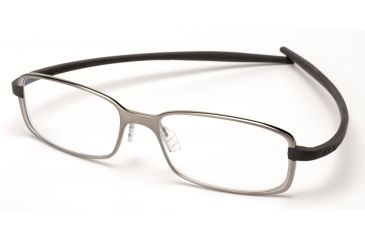Image of Tag Heuer Reflex 2 Eyeglasses, Pure Frame/Dark Grey Temples, Clear Lens 3706-017