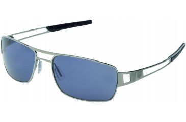 Image of Tag Heuer Speedway Sunglasses, Ruthenium Frame/Blue Temples, Watersport Lens, Polarized 0203-401
