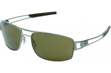 Image of Tag Heuer Speedway Sunglasses, Ruthenium Frame/Havana Temples, Brown Precision Lens, Polarized 0201-201