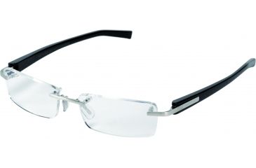 Image of Tag Heuer Trends Eyeglasses, Brushed Frame/Carbon Temples, Clear Lens 8103-007