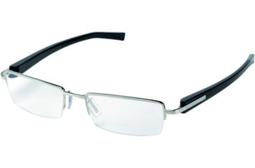 Image of Tag Heuer Trends Sunglasses, Brushed Frame/Carbon Temples, Clear Lens 8203-007
