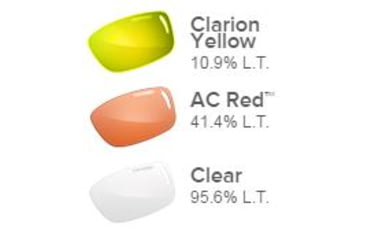 Image of Tifosi Optics Podium XC Sunglasses - White/Green Frame w/Clarion Yellow,AC Red and Clear Lens 1070106827