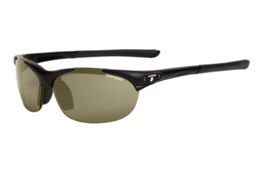 Image of Tifosi Wisp Sunglasses - Matte Black Frame, GT/EC/AC Red Lenses 0040200110