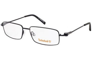 Image of Timberland TB1257 Eyeglass Frames - Shiny Black Frame Color