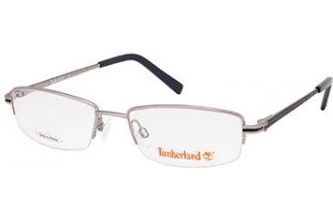 Image of Timberland TB1525 Eyeglass Frames - Shiny Gun Metal Frame Color