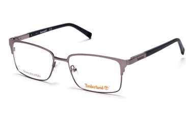 Image of Timberland TB1604 Eyeglass Frames - Matte Gunmetal Frame Color
