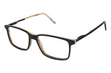 Image of TLG NU009 Eyeglass Frames - Frame BLACK, Size 54/16mm LYNU00902