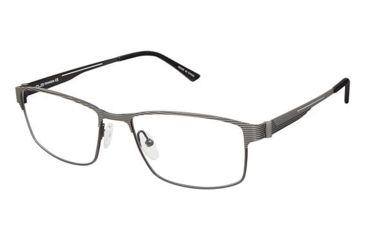 Image of TLG NU024 Prescription Eyeglasses - Frame Matte Gunmetal, Size 55/17mm LYNU02401