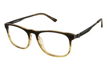 Image of TLG NU025 Prescription Eyeglasses - Frame Green / Gunmtal, Size 53/18mm LYNU02503