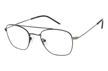 Image of TLG NU036 Eyeglass Frames - Frame BLACK/GUNMETAL, Size 51/21mm LYNU03602