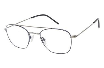 Image of TLG NU036 Eyeglass Frames - Frame NAVY/GUNMETAL, Size 51/21mm LYNU03603