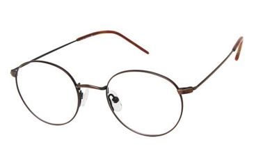 Image of TLG NU037 Progressive Prescription Eyeglasses - Frame ANTIQUE GOLD, Size 48/21mm LYNU03702
