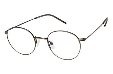 Image of TLG NU037 Progressive Prescription Eyeglasses - Frame ANTIQUE SILVER, Size 48/21mm LYNU03703