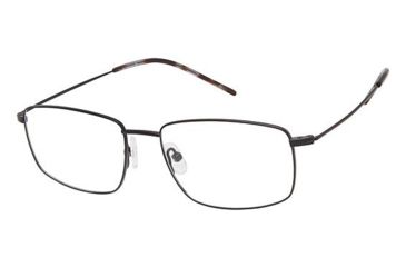 Image of TLG NU038 Progressive Prescription Eyeglasses - Frame MATTE BLACK, Size 54/17mm LYNU03801