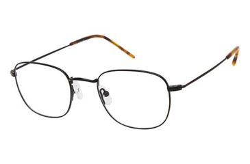 Image of TLG NU039 Progressive Prescription Eyeglasses - Frame MATTE BLACK, Size 49/21mm LYNU03901