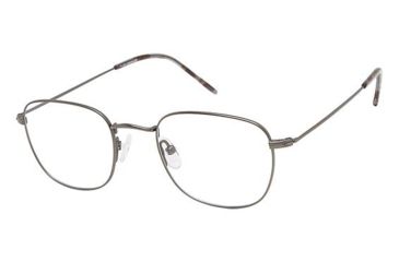 Image of TLG NU039 Progressive Prescription Eyeglasses - Frame MATTE GUN, Size 49/21mm LYNU03902