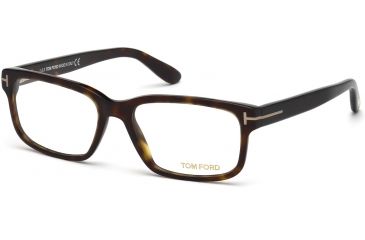 Image of Tom Ford FT5313 Eyeglass Frames - Dark Havana Frame Color
