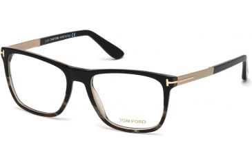 Image of Tom Ford FT5351 Eyeglass Frames - Black Frame Color