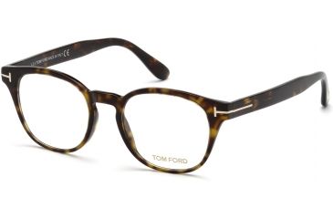 Image of Tom Ford FT5400 Eyeglass Frames - Dark Havana Frame Color, Dark Havana Lens Color