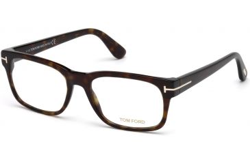 Image of Tom Ford FT5432 Eyeglass Frames - Dark Havana Frame Color, Dark Havana Lens Color