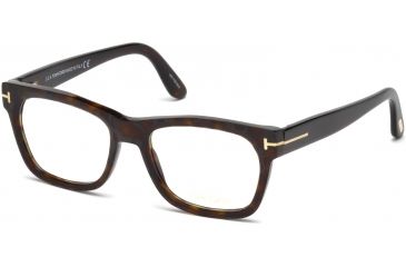 Image of Tom Ford FT5468 Eyeglass Frames - Dark Havana Frame Color, Dark Havana Lens Color