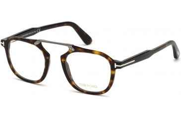 Image of Tom Ford FT5495 Eyeglass Frames - Dark Havana Frame Color