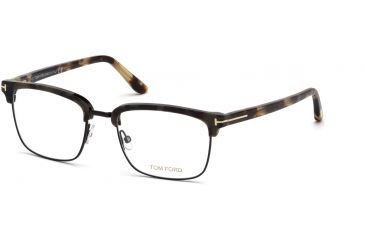 Image of Tom Ford FT5504 Eyeglass Frames - Havana Frame Color
