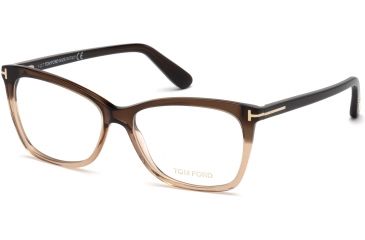 Image of Tom Ford FT5514 Eyeglass Frames - Dark Brown Frame Color